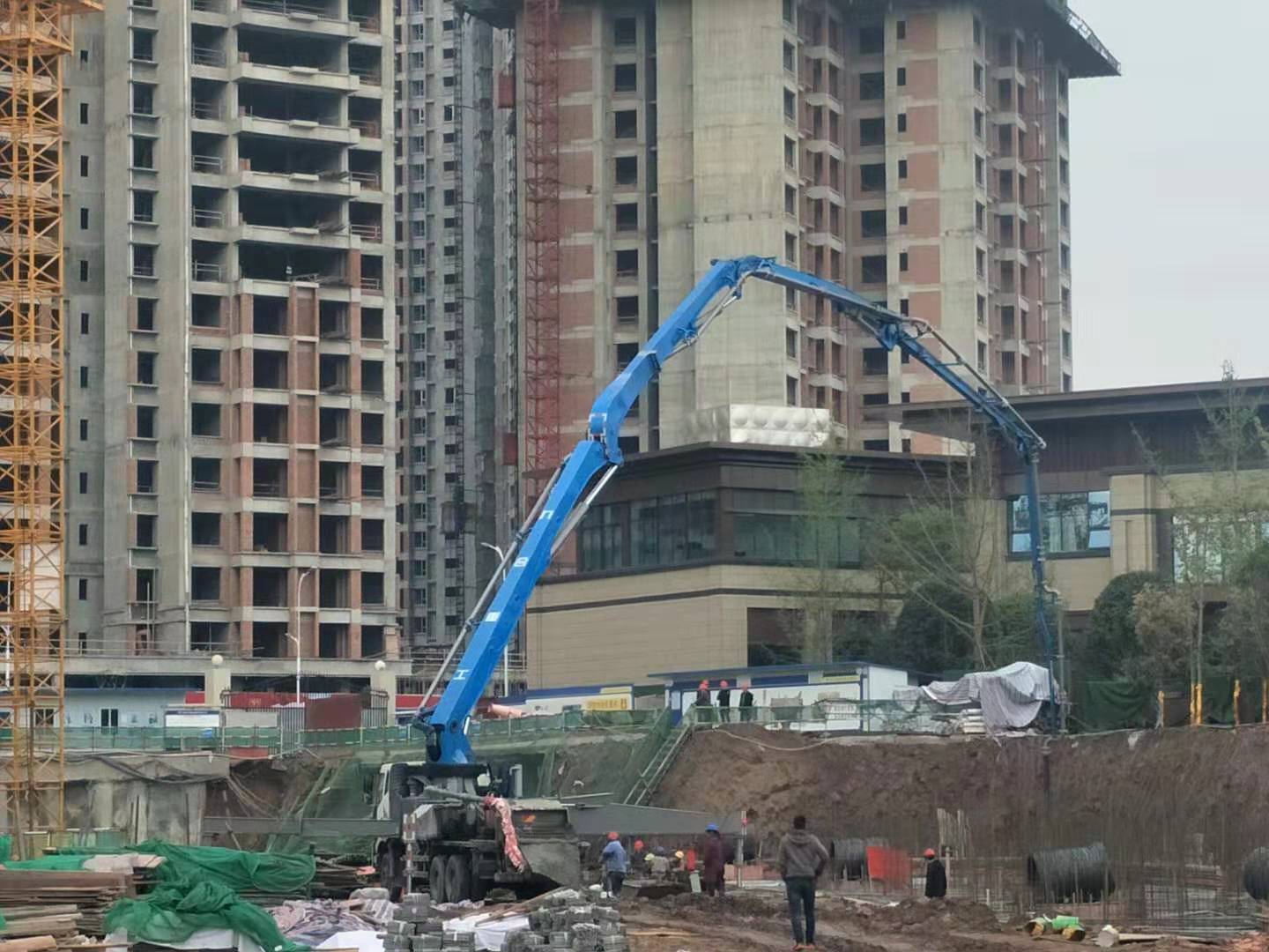 九合重工56米泵车施工图
