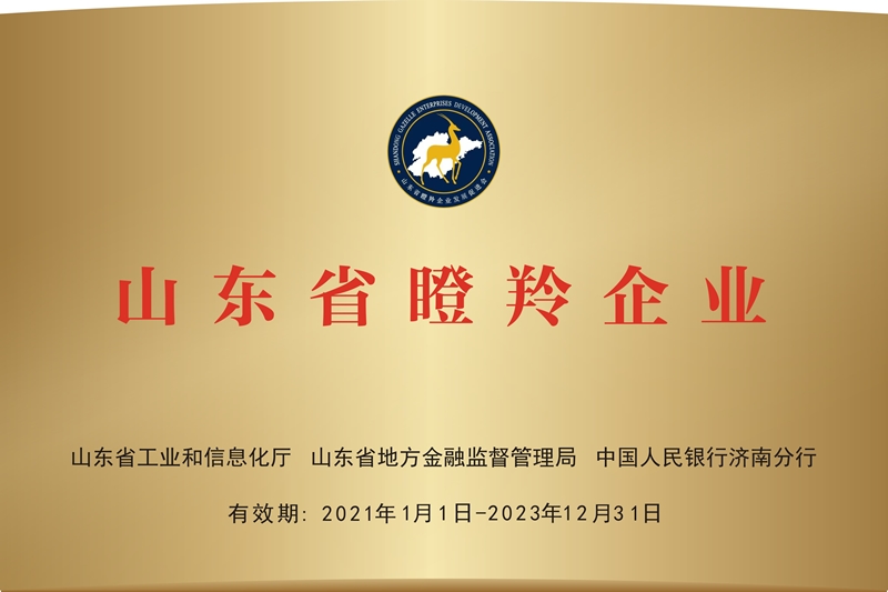 山东省瞪羚企业